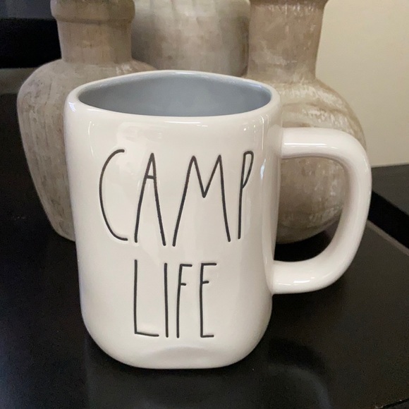 Rae Dunn Other - New Rae Dunn DoubleSided CAMP LIFE ⛺️ Mug